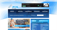 Desktop Screenshot of constructionyamaska.com
